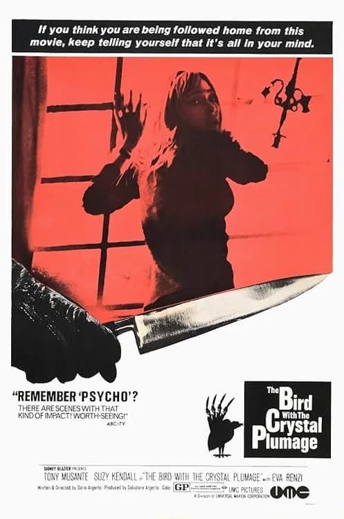 The Bird with the Crystal Plumage film posteri