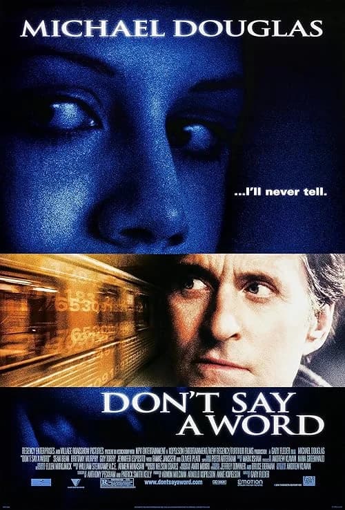 Don't Say a Word film posteri