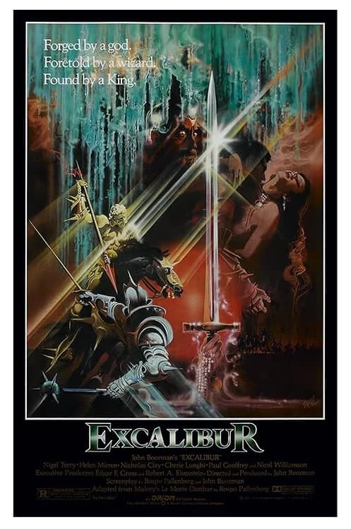 Excalibur film posteri