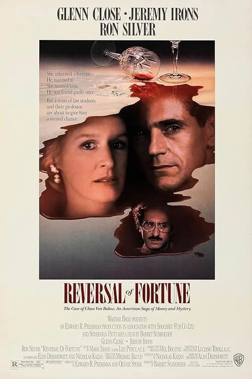 Reversal of Fortune film posteri